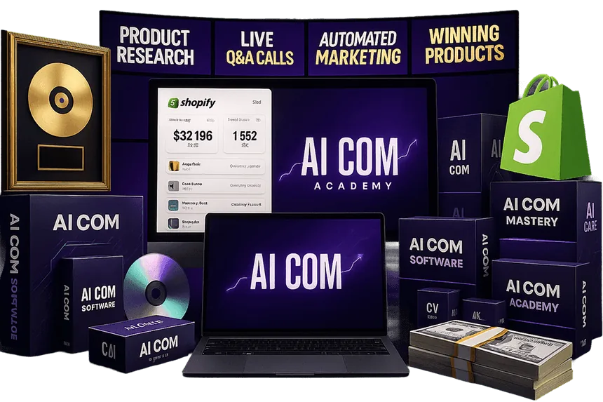 Everything included in the AI Commerce Academy